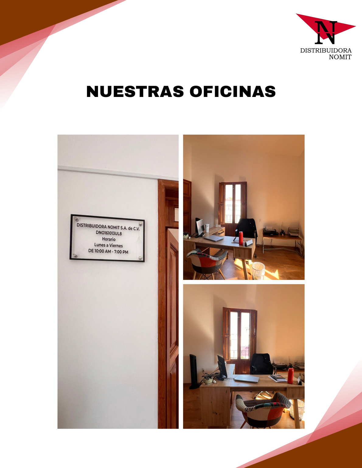 Oficinas de Distribuidora Nomit