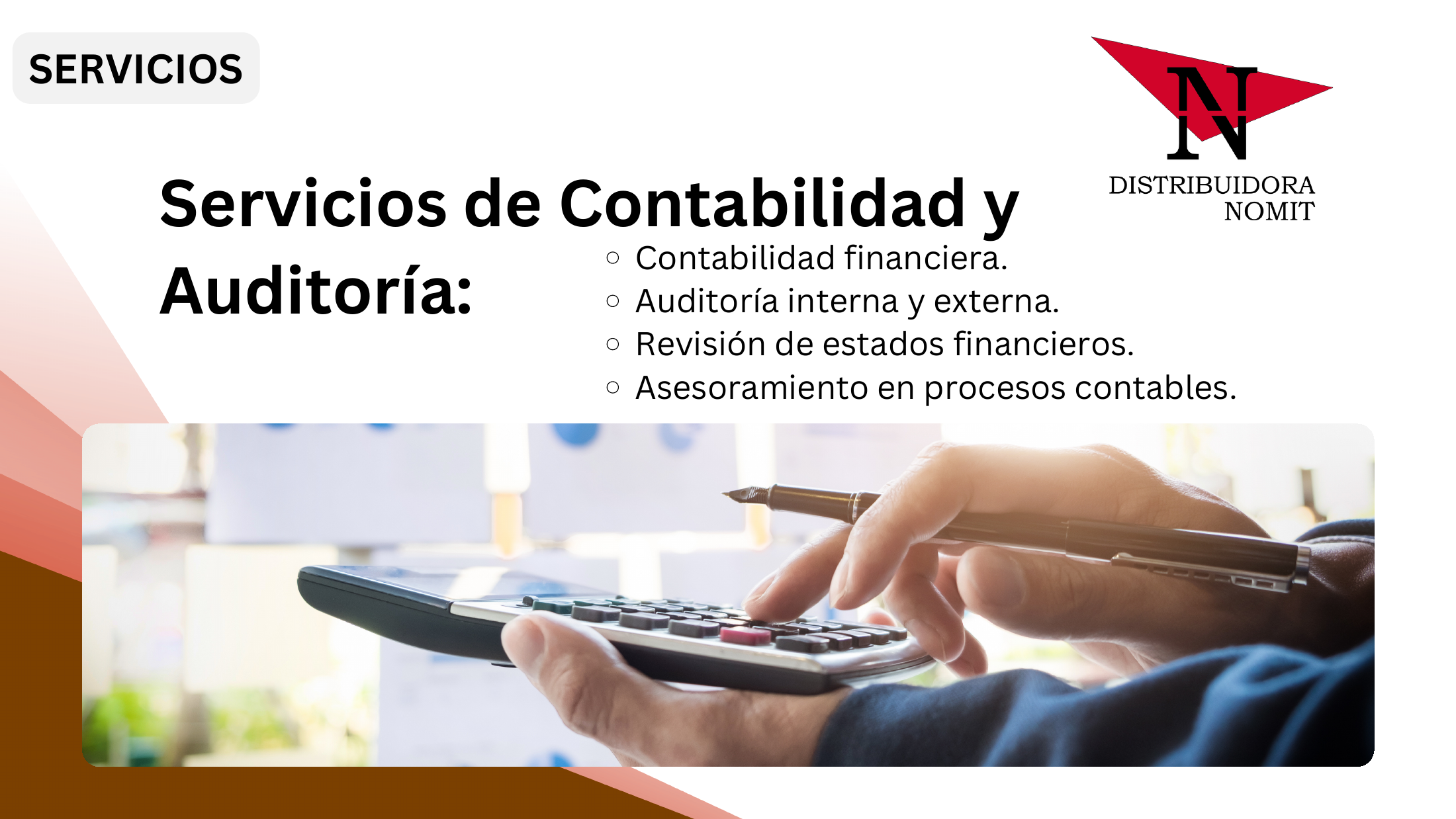 Servicios de contabilidad y auditoría